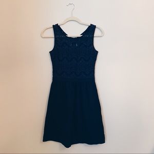 Lilly Pulitzer Lace Navy Tank Dress Size XS
